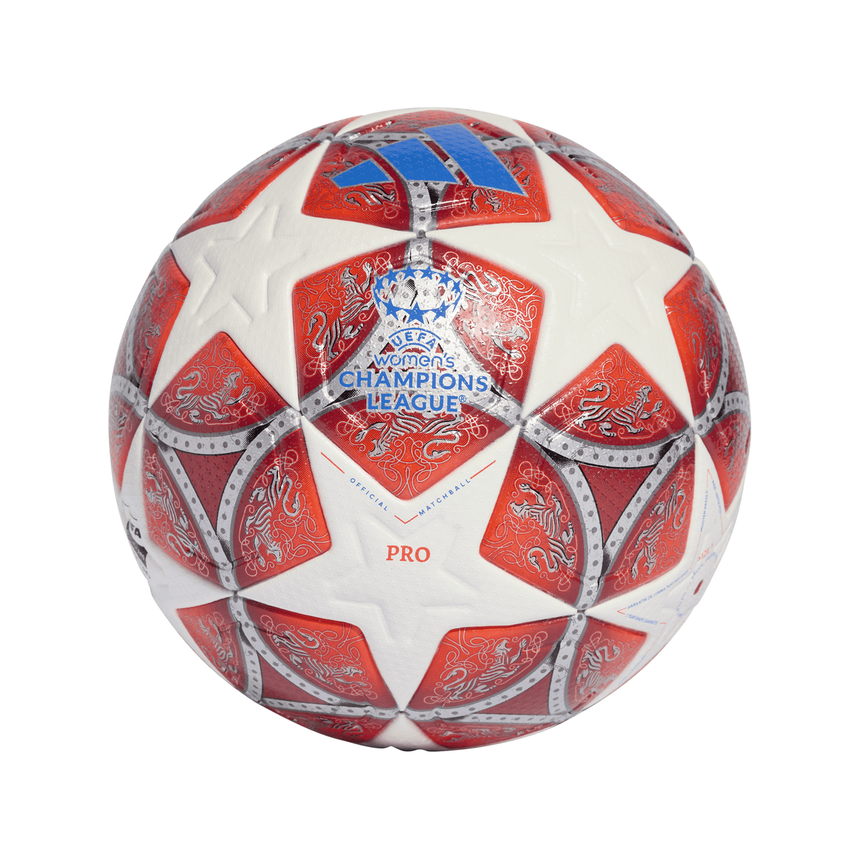 adidas UEFA Women's Champions League Pro Soccer Ball - White/Red - Best Buy Soccer