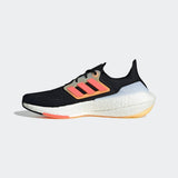 adidas Ultraboost 22 Black/Turbo/Flash Orange - Best Buy Soccer