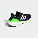 adidas Ultraboost 22 Black/White/Solar Green - Best Buy Soccer