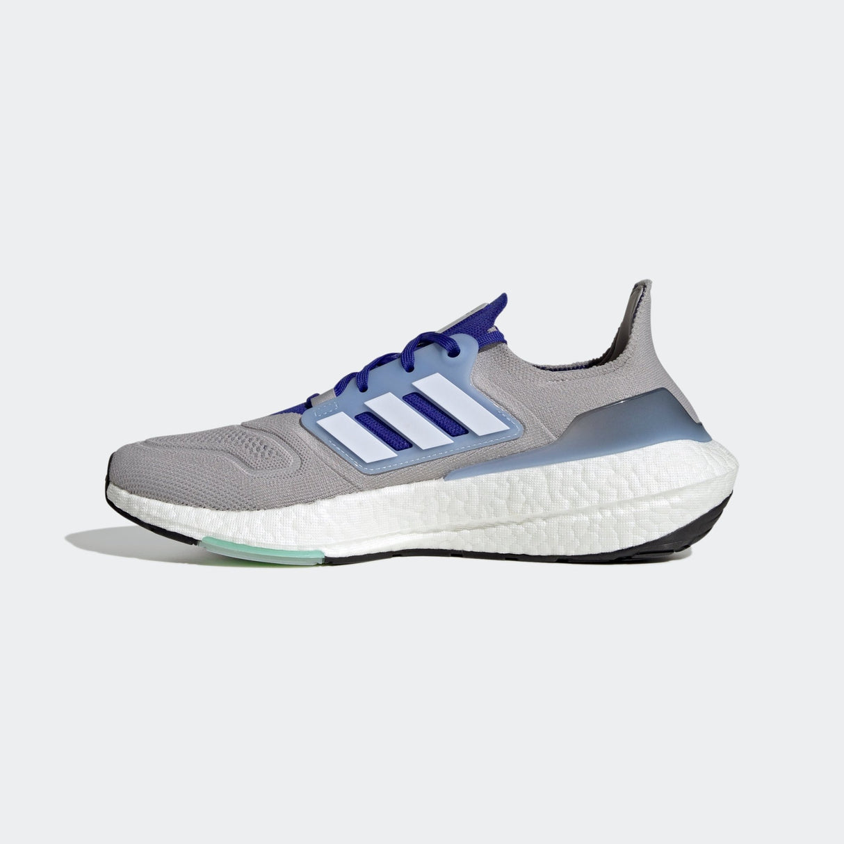 adidas Ultraboost 22 Grey/White/Lucid Blue - Best Buy Soccer