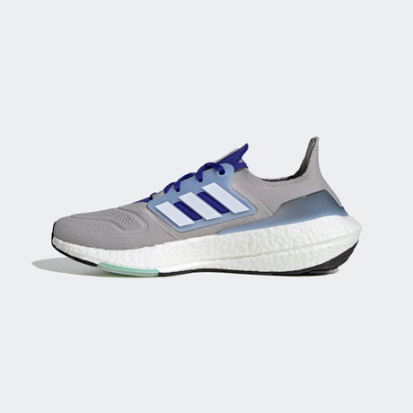 adidas Ultraboost 22 Grey/White/Lucid Blue - Best Buy Soccer