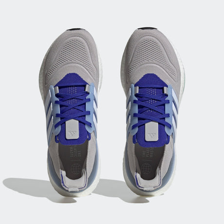 adidas Ultraboost 22 Grey/White/Lucid Blue - Best Buy Soccer
