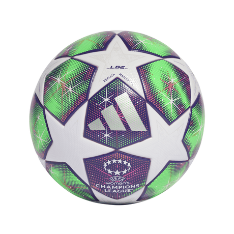 adidas UWCL League Stage League Soccer Ball 25/26 - White/Green - Best Buy Soccer