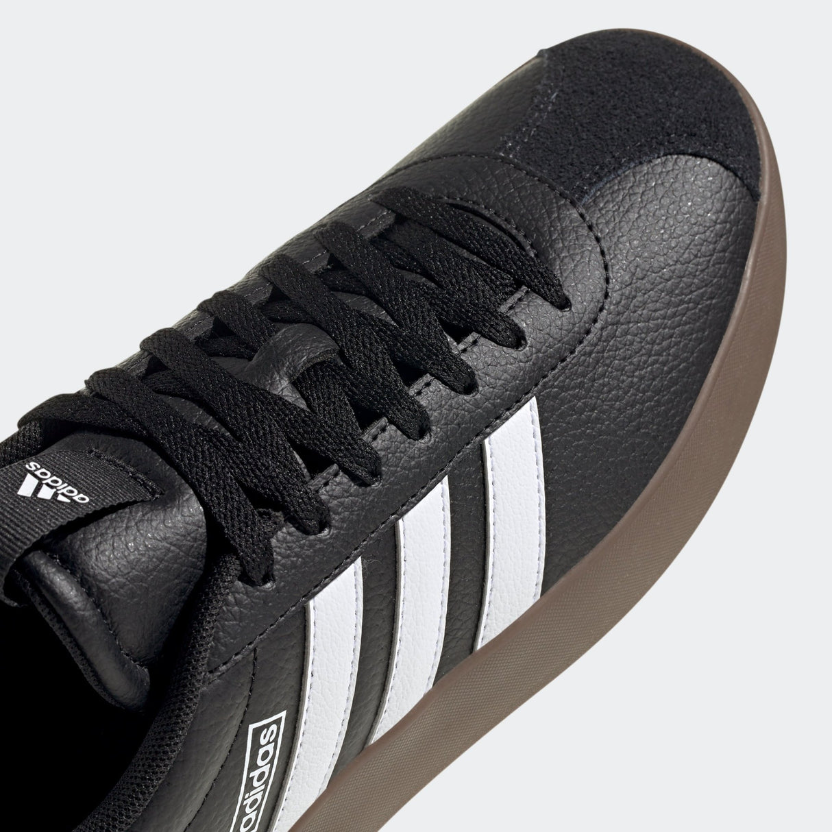 adidas VL Court 3.0 Shoes Core Black/White/Gum5 - Best Buy Soccer