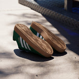 adidas VL Court 3.0 Shoes Dark Green/White/Collegiate Burgundy - Best Buy Soccer