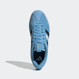 adidas VL Court 3.0 Shoes Light Blue/White/Black - Best Buy Soccer