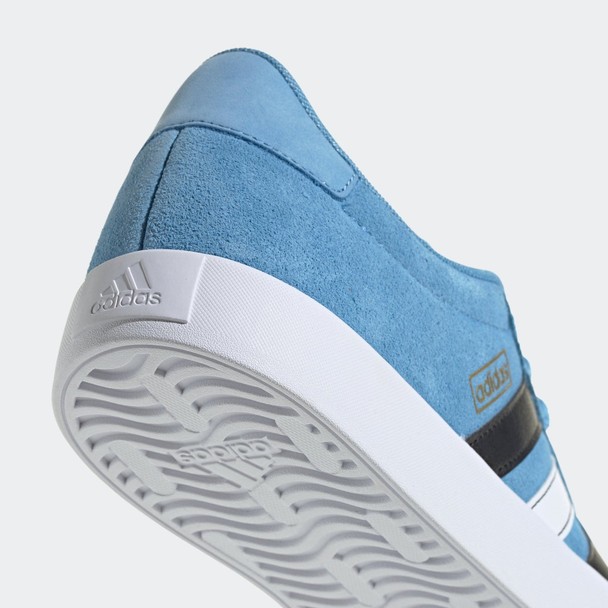 adidas VL Court 3.0 Shoes Light Blue/White/Black - Best Buy Soccer