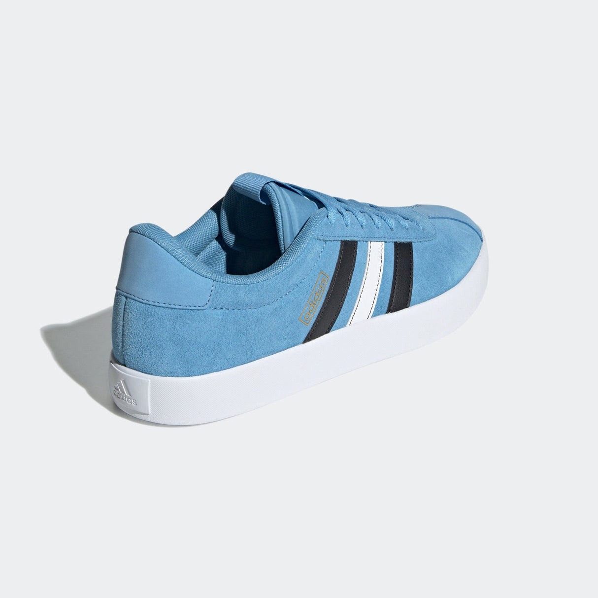 adidas VL Court 3.0 Shoes Light Blue/White/Black - Best Buy Soccer