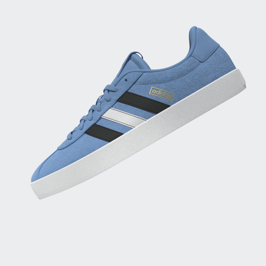 adidas VL Court 3.0 Shoes Light Blue/White/Black - Best Buy Soccer