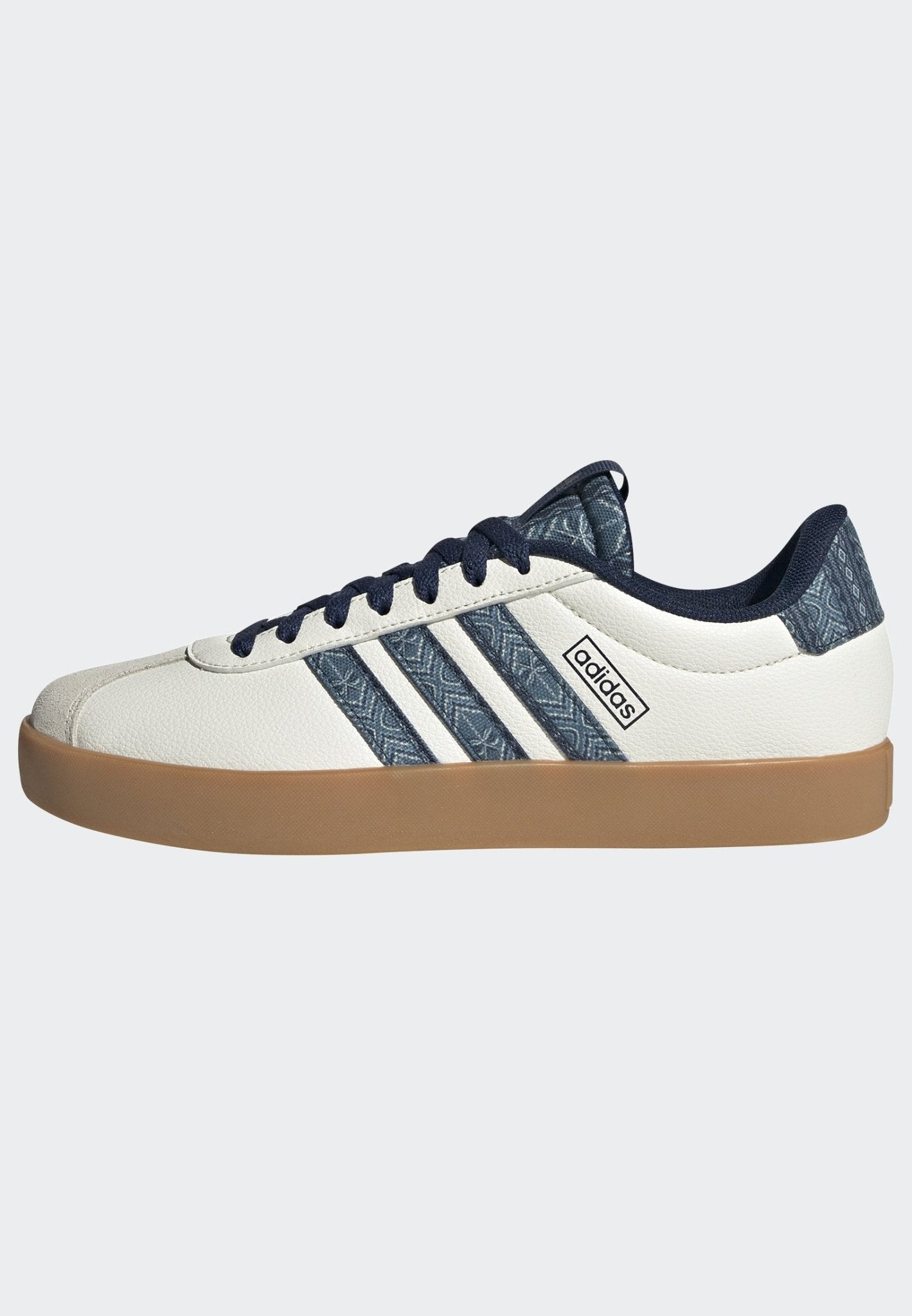 adidas VL Court 3.0 Shoes White/Night Indigo/GUM10 - Best Buy Soccer
