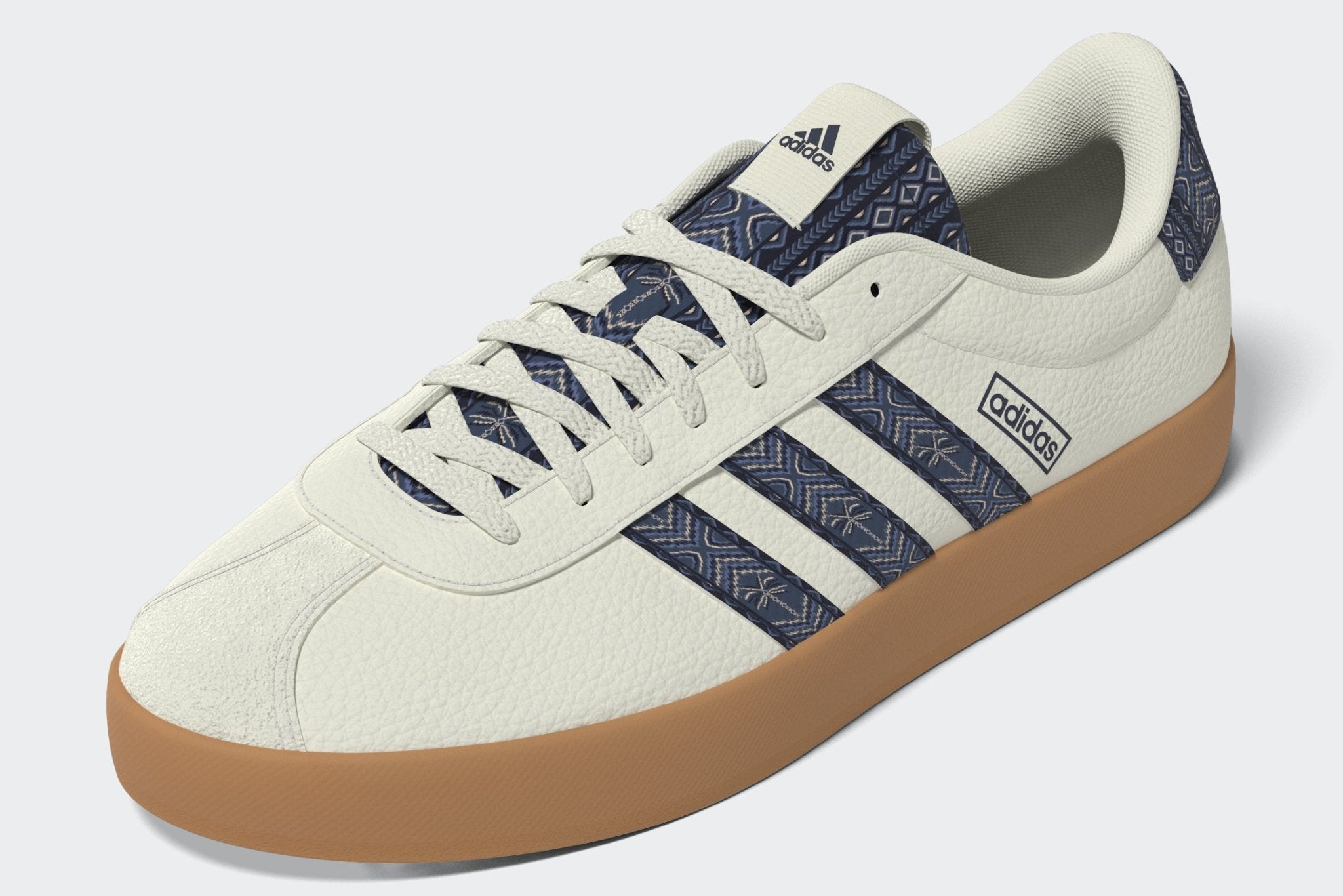 adidas VL Court 3.0 Shoes White/Night Indigo/GUM10 - Best Buy Soccer