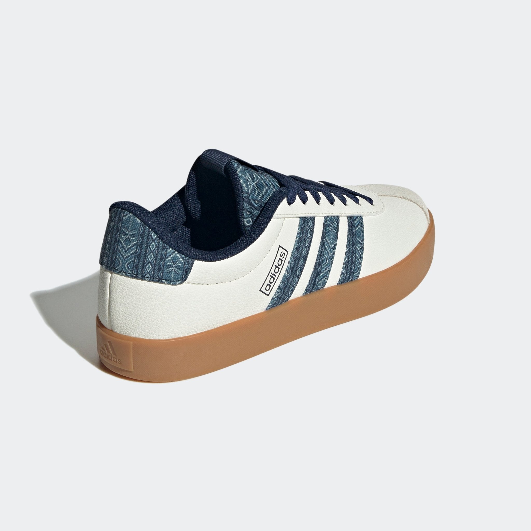 adidas VL Court 3.0 Shoes White/Night Indigo/GUM10 - Best Buy Soccer