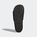 adidas Women's Adilette Comfort Slides Black/White - Best Buy Soccer