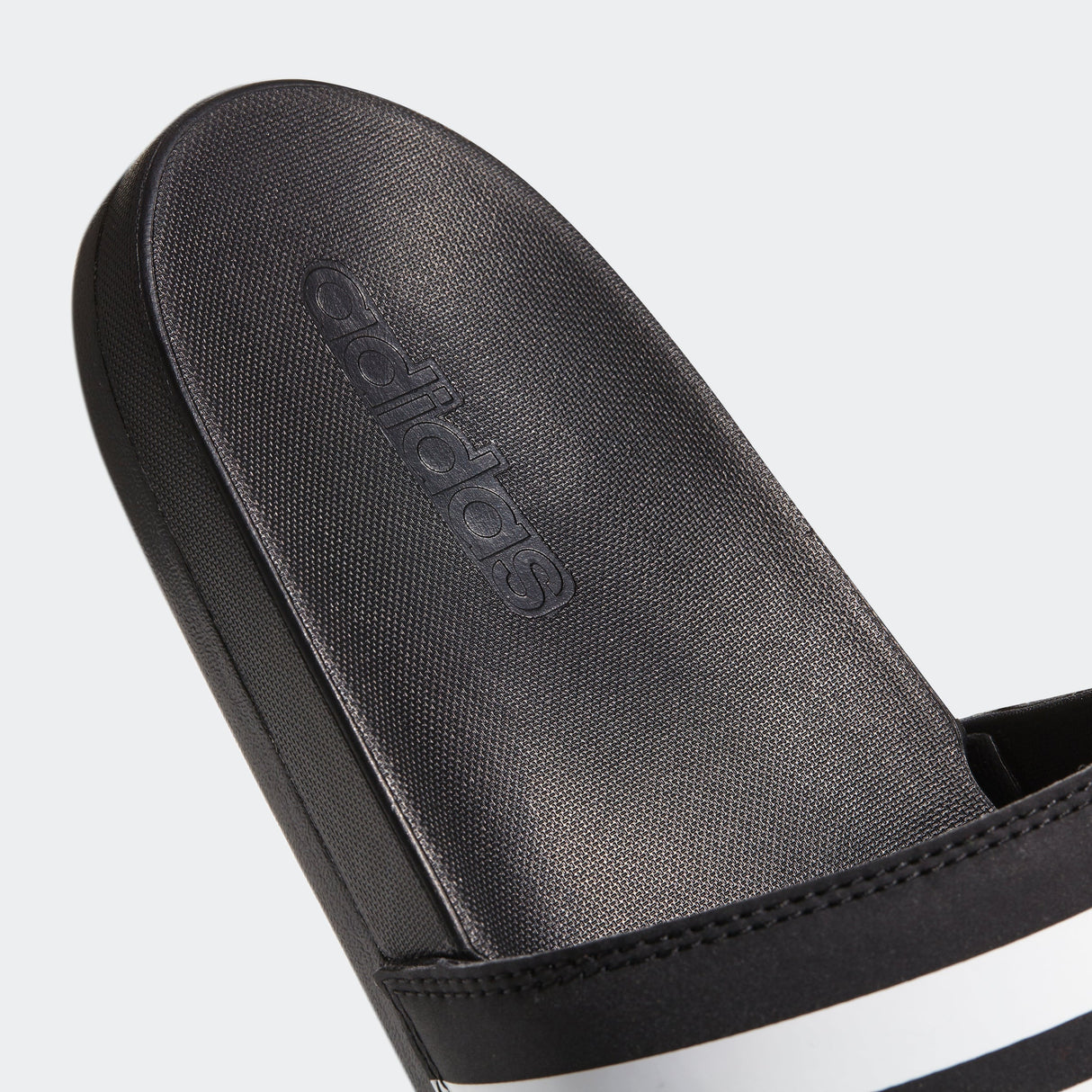 adidas Women's Adilette Comfort Slides Black/White - Best Buy Soccer