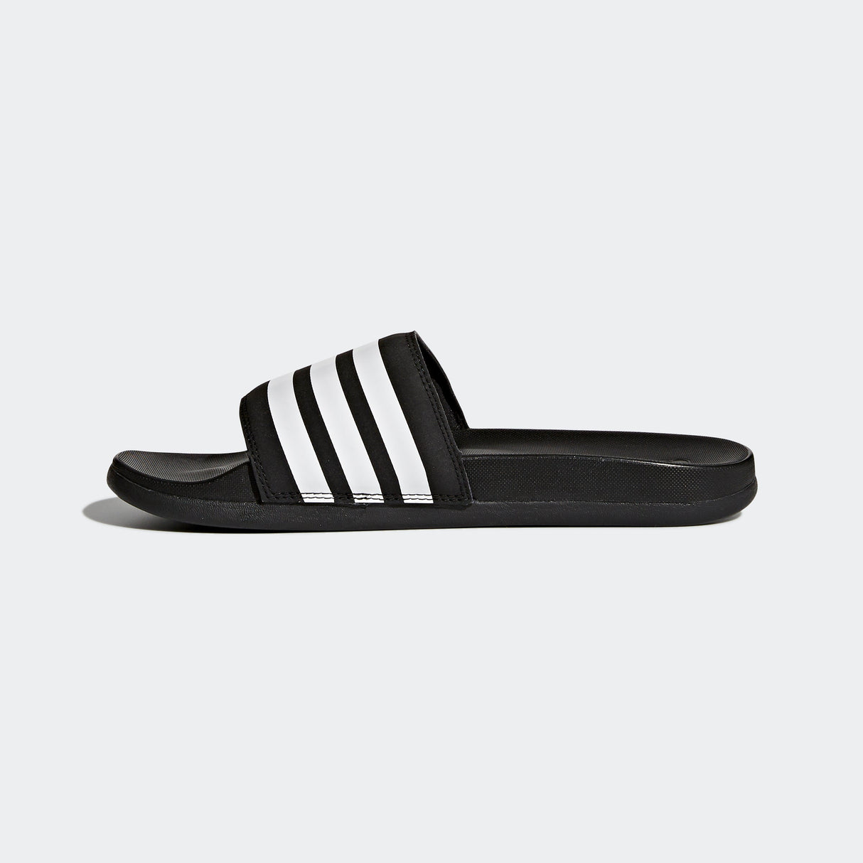 adidas Women's Adilette Comfort Slides Black/White - Best Buy Soccer