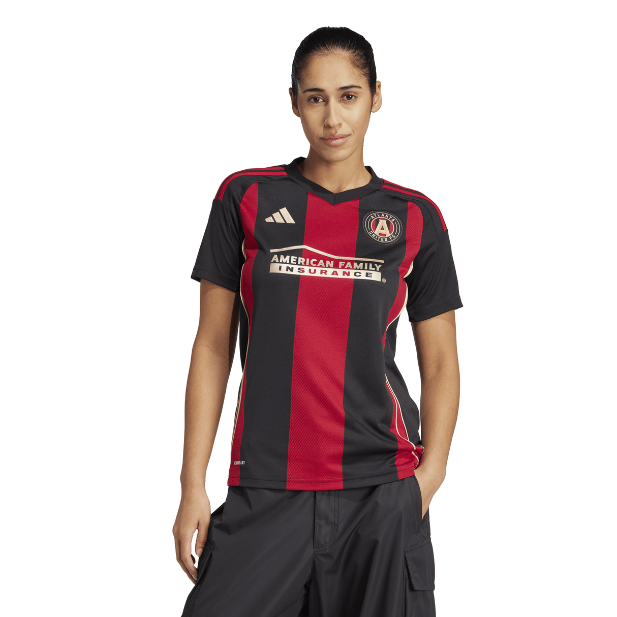 adidas Women's Atlanta United Home Jersey 25 Black - Best Buy Soccer