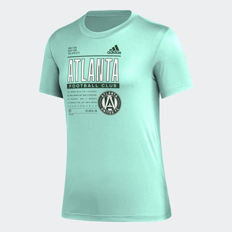 adidas Women's Atlanta United Pre - Game Tee - Best Buy Soccer