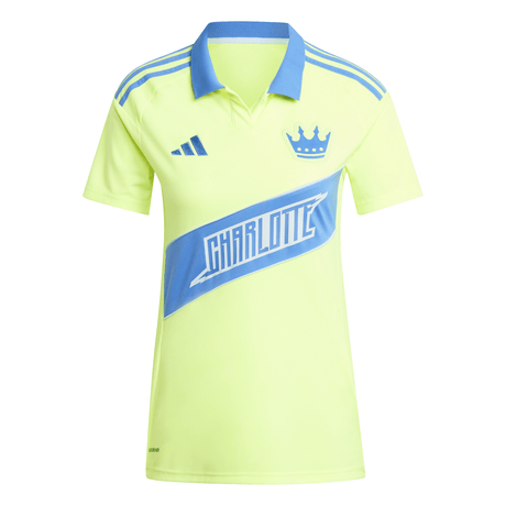 adidas Women's Charlotte FC Third Soccer Jersey 25/26 - Yellow - Best Buy Soccer