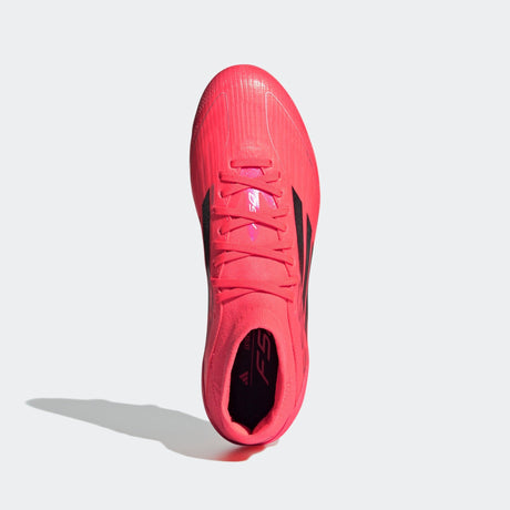 adidas Women's F50 Pro Mid - Cut Firm Ground Boots Turbo/Black/Platin Metallic - Best Buy Soccer