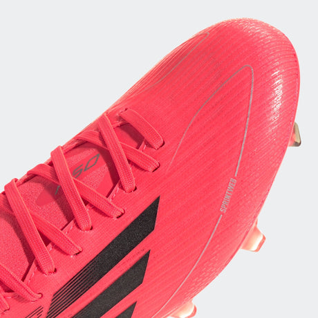 adidas Women's F50 Pro Mid - Cut Firm Ground Boots Turbo/Black/Platin Metallic - Best Buy Soccer