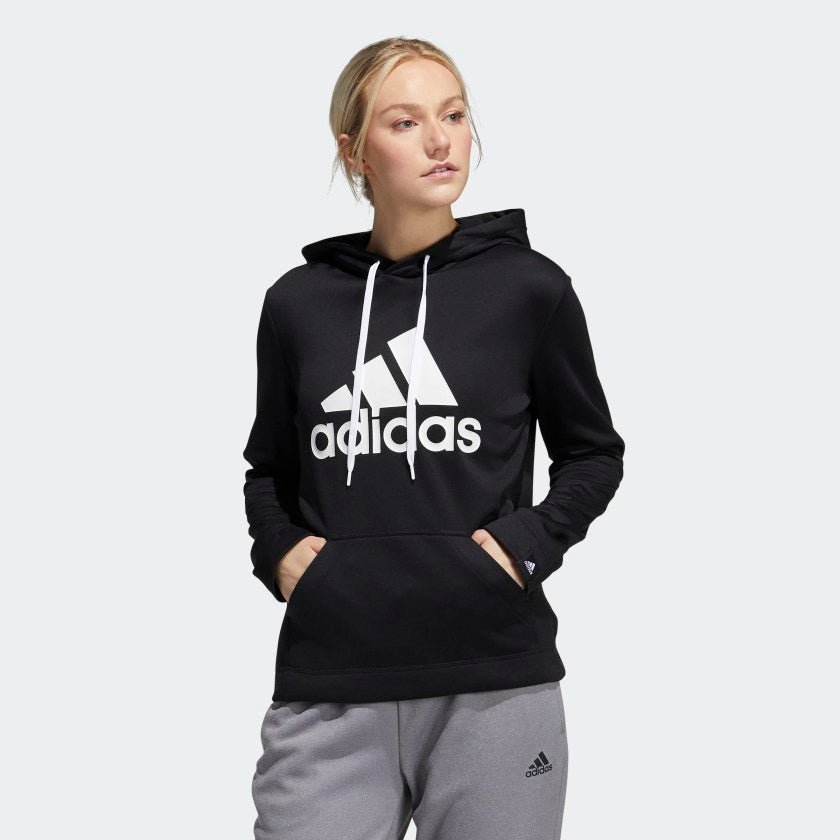 adidas Women's Game GO Big Logo Hoodie Black - Best Buy Soccer