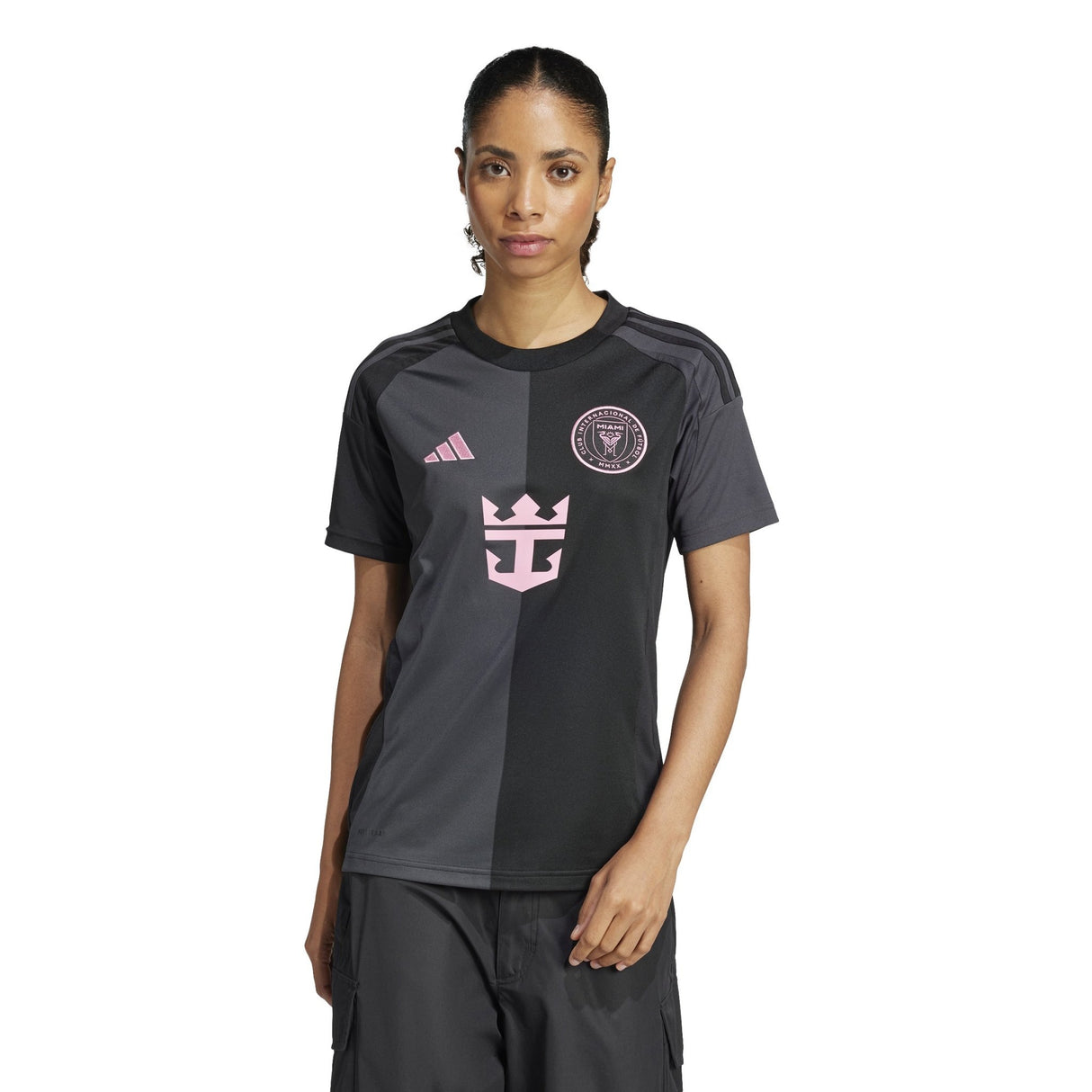 adidas Women's Inter Miami CF Messi Away Jersey 25/26 Black - Best Buy Soccer