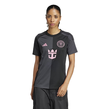 adidas Women's Inter Miami CF Messi Away Jersey 25/26 Black - Best Buy Soccer