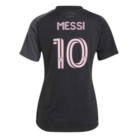 adidas Women's Inter Miami CF Messi Away Jersey 25/26 Black - Best Buy Soccer
