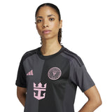 adidas Women's Inter Miami CF Messi Away Jersey 25/26 Black - Best Buy Soccer