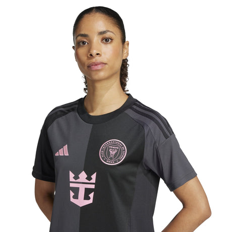adidas Women's Inter Miami CF Messi Away Jersey 25/26 Black - Best Buy Soccer