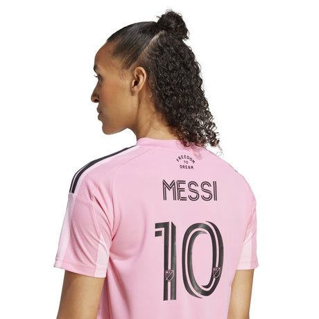 adidas Women's Inter Miami CF Messi Home Jersey 25/26 Pink - Best Buy Soccer