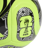 adidas World Cup 26 Trionda Club Soccer Ball - Lemon/Black/Silver - Best Buy Soccer
