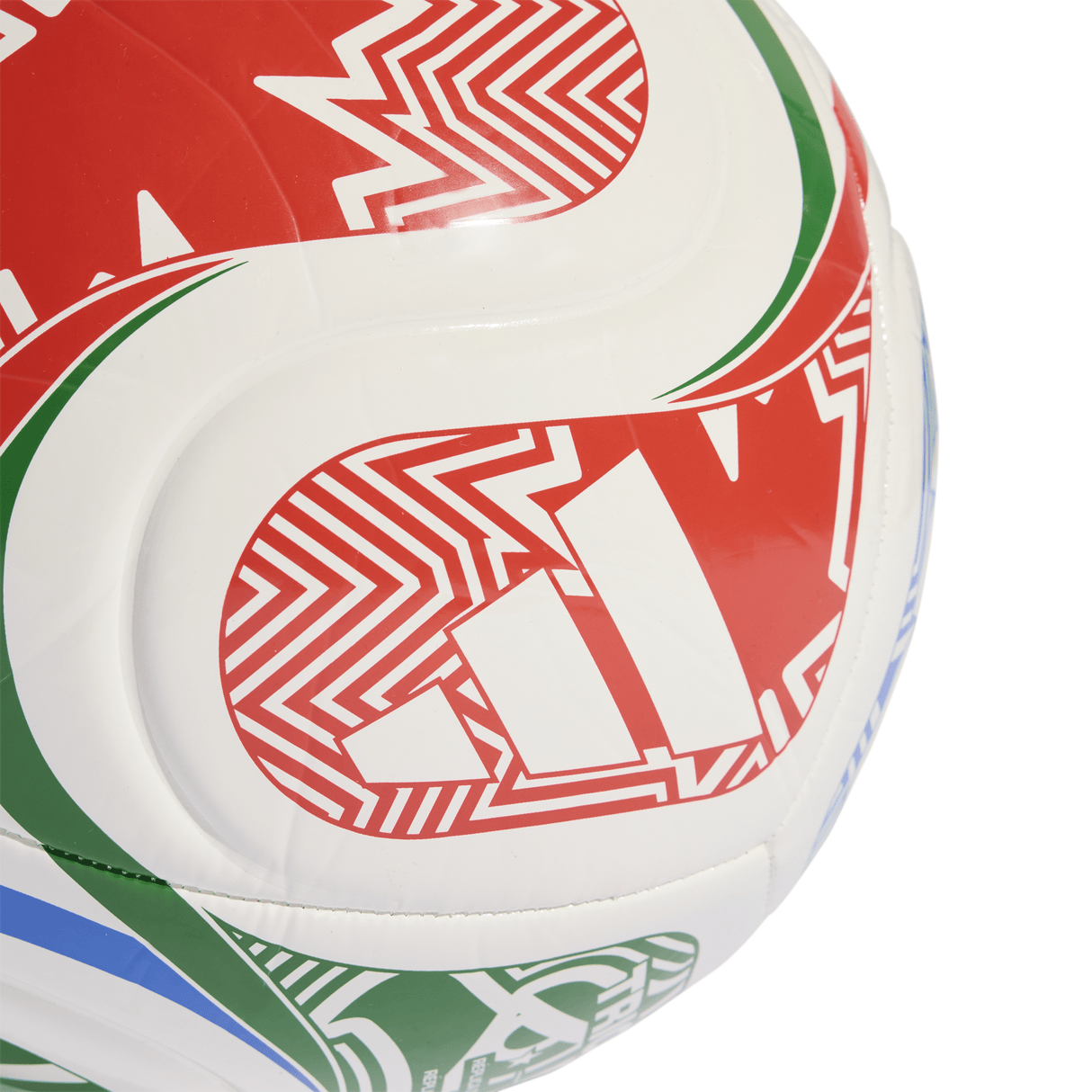 adidas World Cup 26 Trionda Club Soccer Ball - White/Red/Blue/Green - Best Buy Soccer