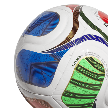 adidas World Cup 26 Trionda Mini+ Soccer Ball - White/Blue/Red - Best Buy Soccer