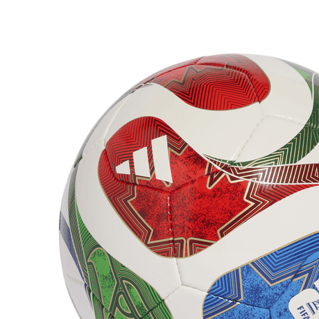 adidas World Cup 26 Trionda Pro Sala Soccer Ball - White/Blue/Red - Best Buy Soccer