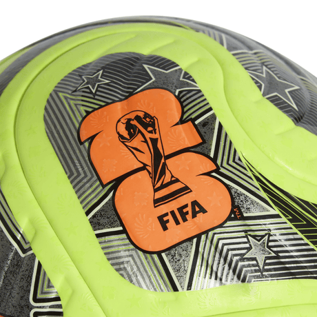 adidas World Cup 26 Trionda Pro Winter Soccer Ball - Lemo/Black/Silver - Best Buy Soccer