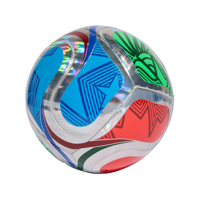 adidas World Cup 26 Trionda Training Foil Soccer Ball - Multicolor/White-Blue - Best Buy Soccer