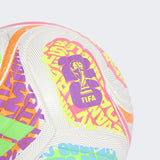 adidas World Cup City Mini Soccer Ball - White/Yellow - Best Buy Soccer