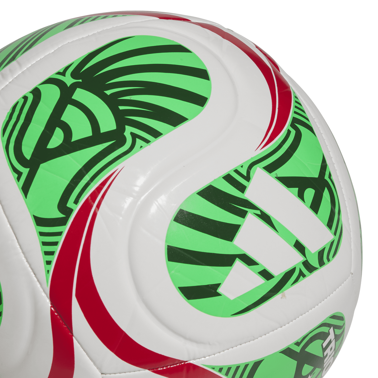 adidas World Cup Club Mexico Soccer Ball - White/Red/Green - Best Buy Soccer