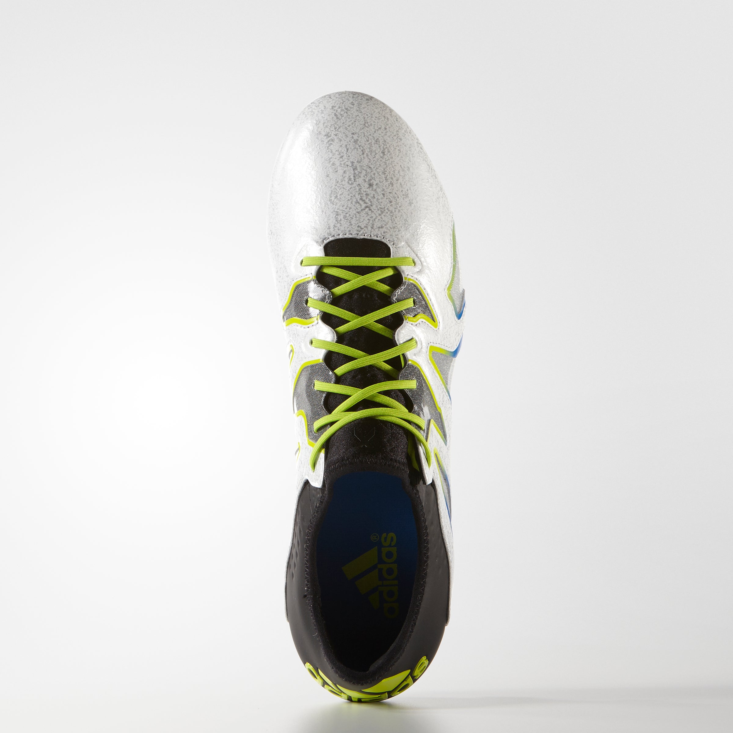 adidas X 15+ SL FG/AG Multi - Groud Soccer Cleats - White/Black/Shock Blue - Best Buy Soccer