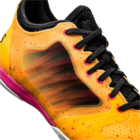 adidas X 15.1 Court Indoor Soccer Shoes - Solar Gold/Black/Shock Pink - Best Buy Soccer