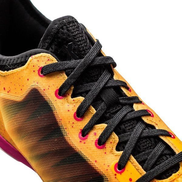 adidas X 15.1 Court Indoor Soccer Shoes - Solar Gold/Black/Shock Pink - Best Buy Soccer