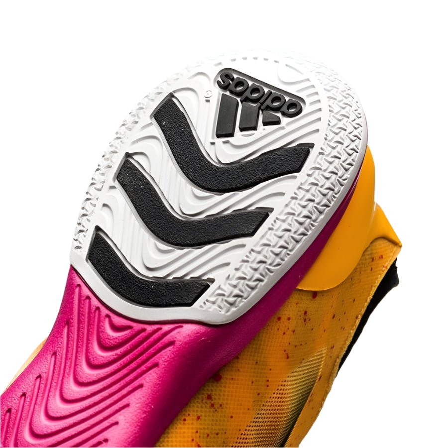 adidas X 15.1 Court Indoor Soccer Shoes - Solar Gold/Black/Shock Pink - Best Buy Soccer
