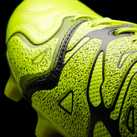 adidas X 15.1 FG/AG Leather Multi - Ground Soccer Cleats - Solar Yellow/Black - Best Buy Soccer