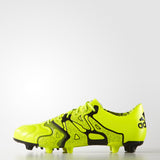adidas X 15.1 FG/AG Leather Multi - Ground Soccer Cleats - Solar Yellow/Black - Best Buy Soccer