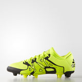 adidas X 15.1 FG/AG Multi - Ground Soccer Cleats - Solar Yellow/Black/Frozen Yellow - Best Buy Soccer