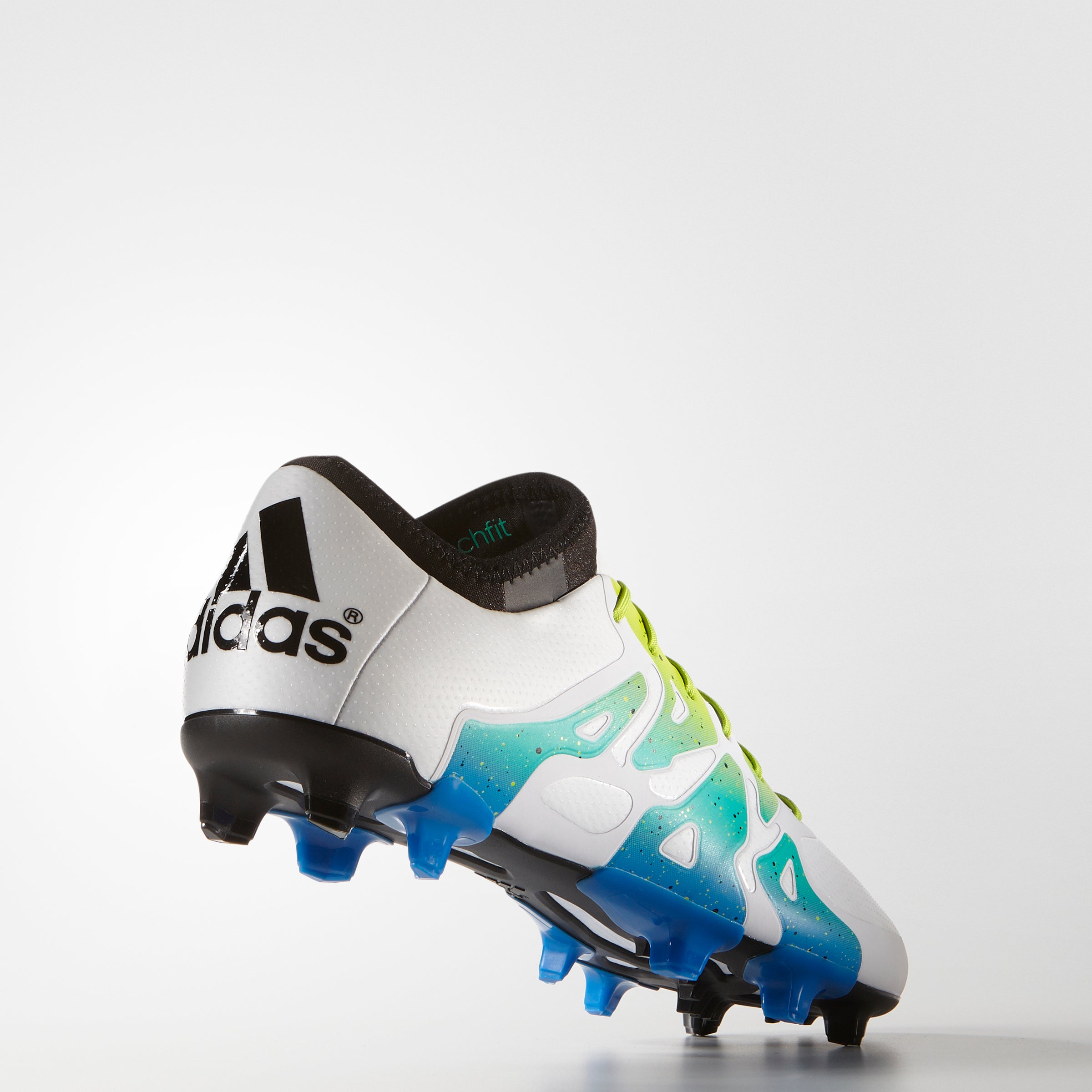 adidas X 15.1 FG/AG Multi - Ground Soccer Cleats - White/Solar Slime/Black - Best Buy Soccer