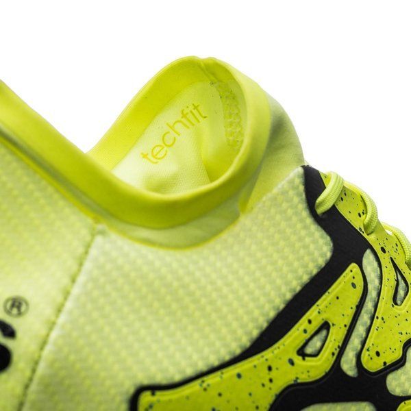 adidas X 15.1 FG/AG Multi - Ground Youth Soccer Cleats - Solar Yellow/Black - Best Buy Soccer