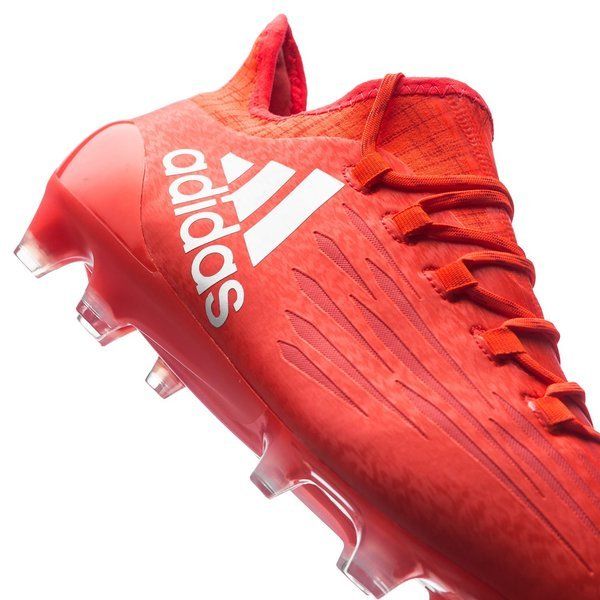 adidas X 16.1 FG Firm Ground Soccer Cleats - Solar Red/Metallic Silver - Best Buy Soccer