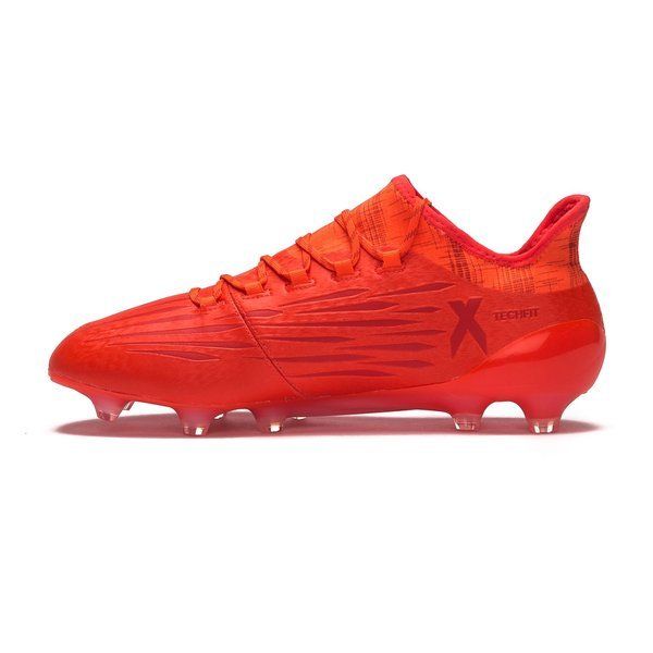 adidas X 16.1 FG Firm Ground Soccer Cleats - Solar Red/Metallic Silver - Best Buy Soccer